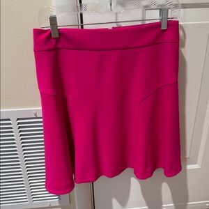 Express Vibrant Pink Skater Skirt